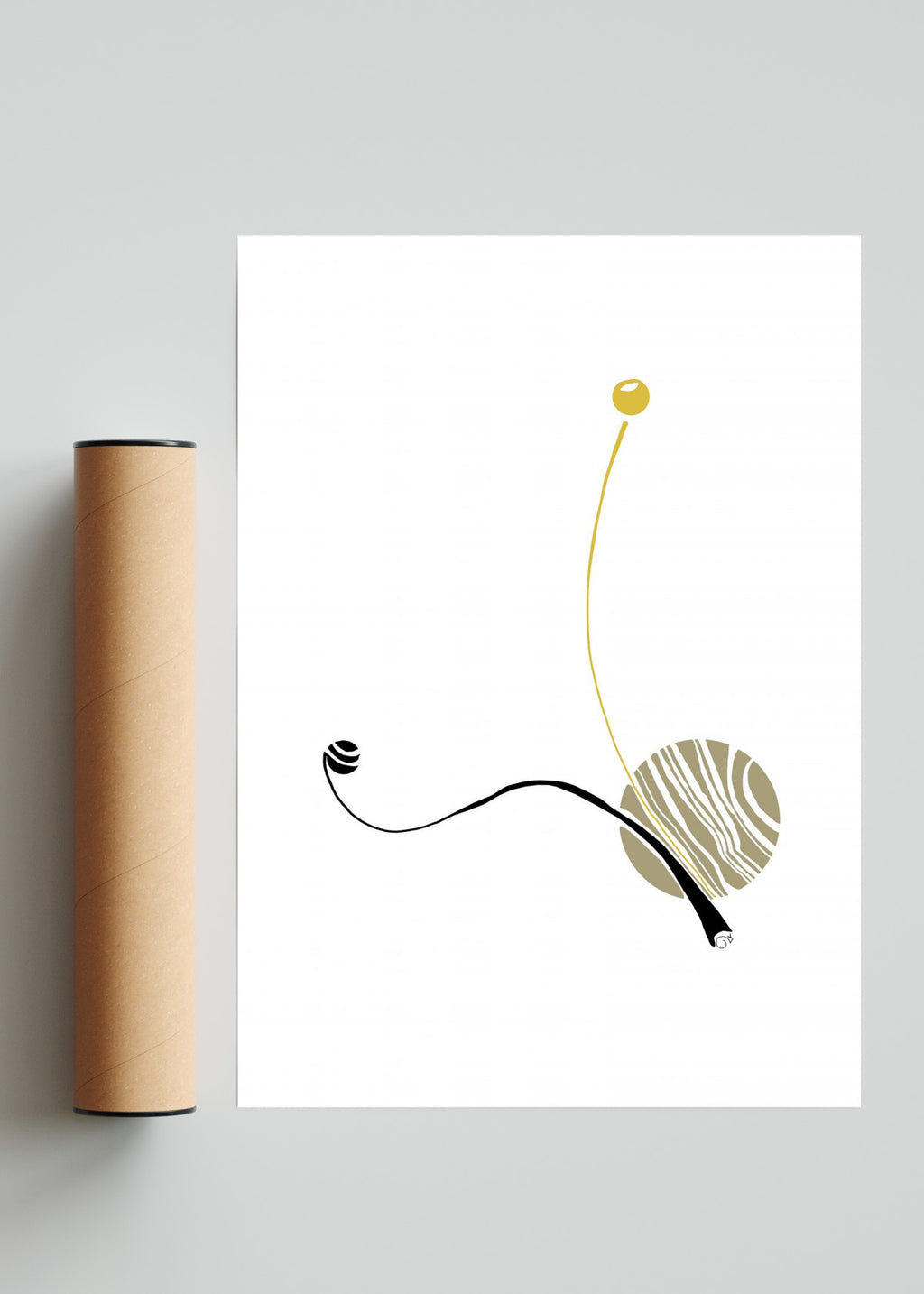 Abstracto geometrico 2 - Retrato solo print