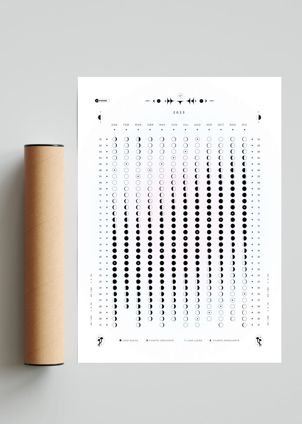 El Jardín de la Luna - Retrato solo print