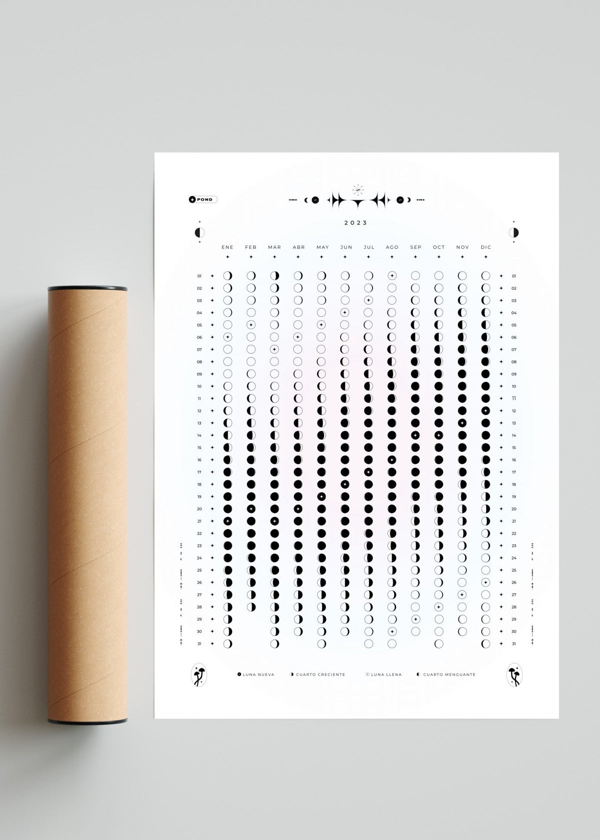 El Jardín de la Luna - Retrato solo print