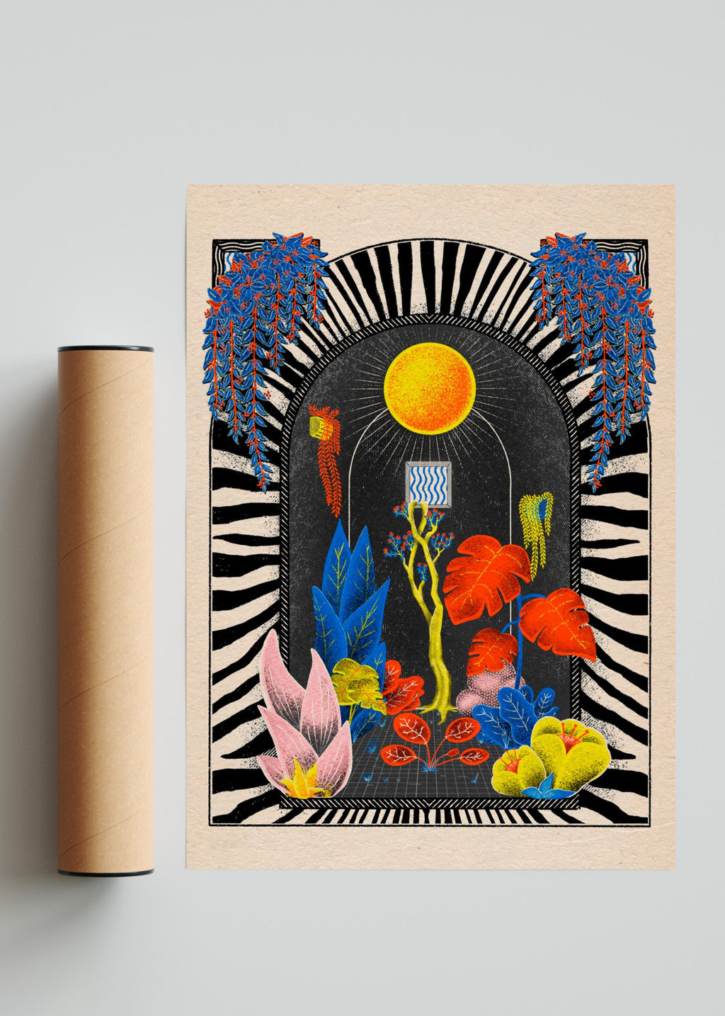 Inner garden I - Retrato solo print