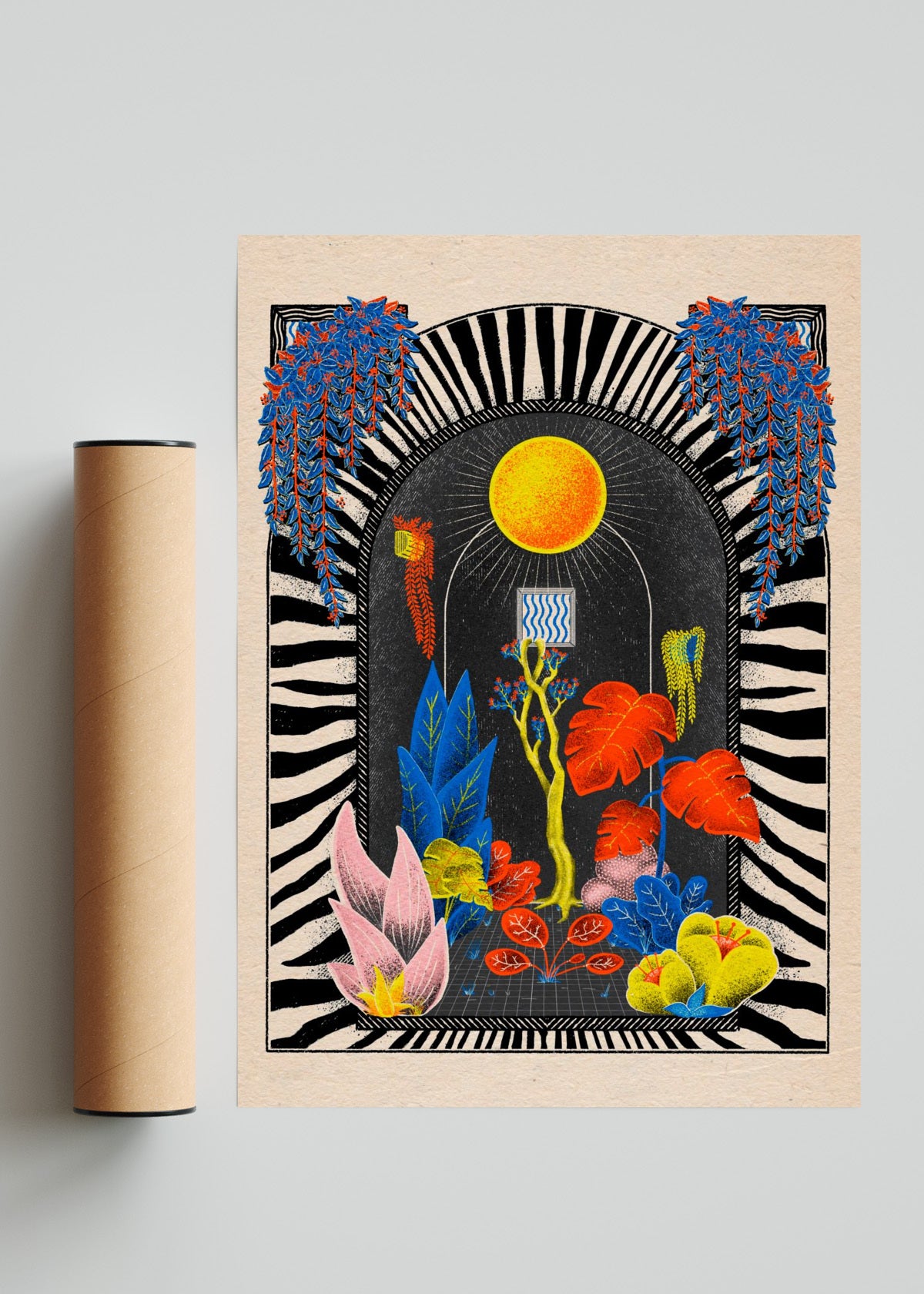 Inner garden I - Retrato solo print