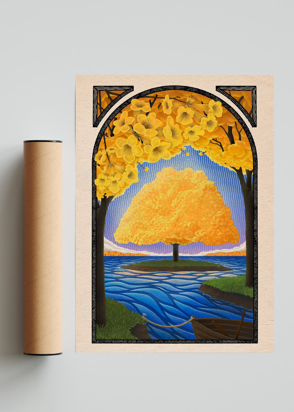 Trees of life - lapacho - Retrato solo print