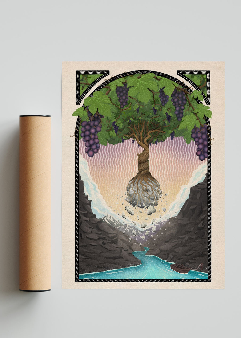 Trees of life - vid - Retrato solo print