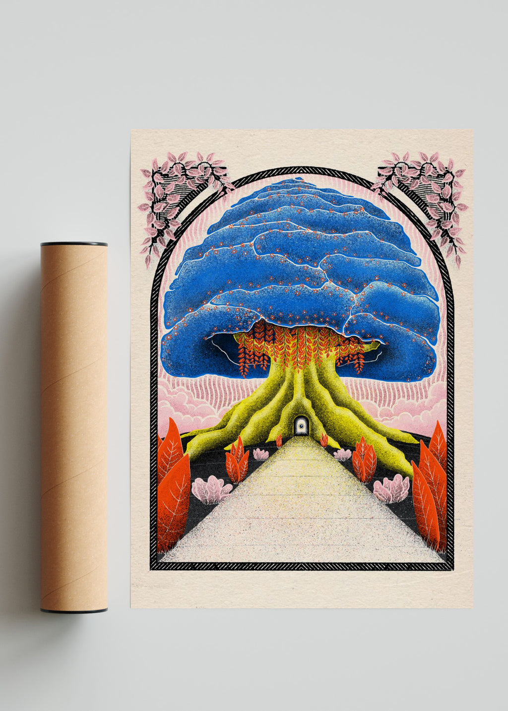 Inner garden III - Retrato solo print
