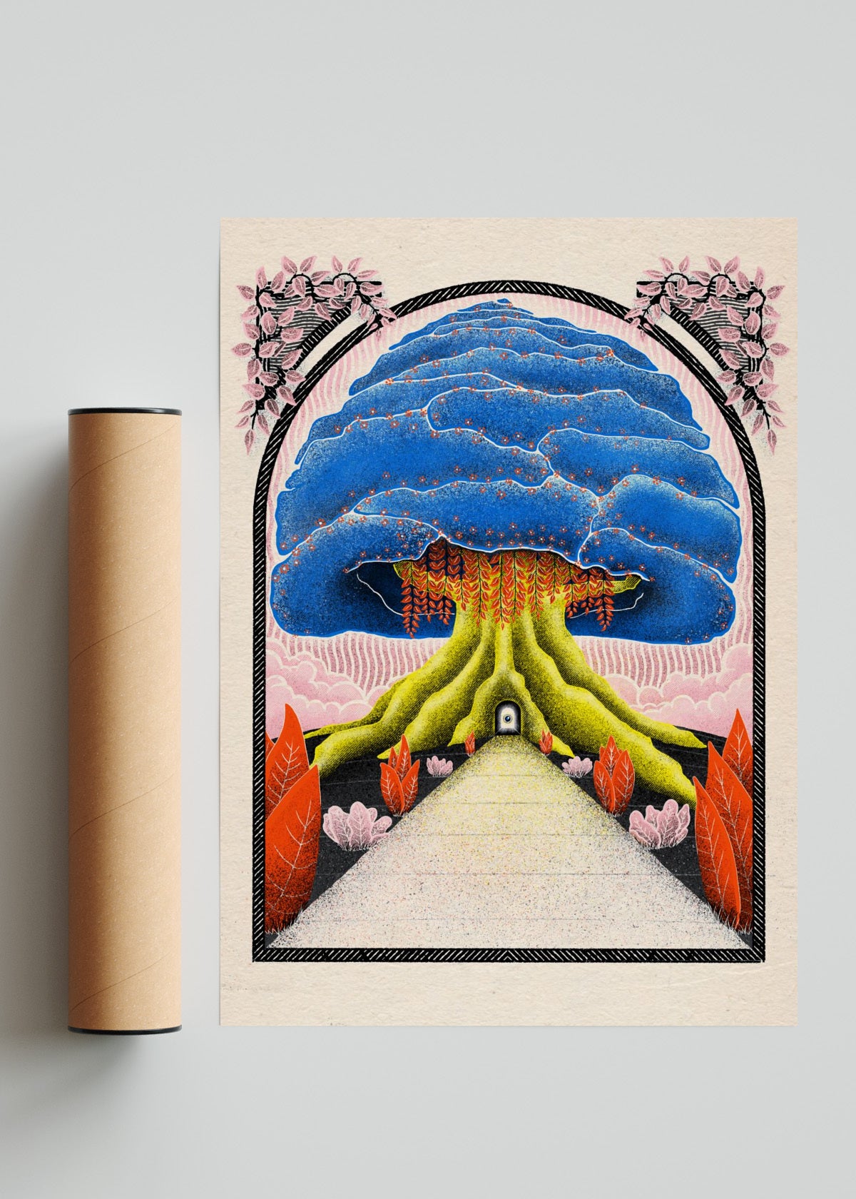 Inner garden III - Retrato solo print