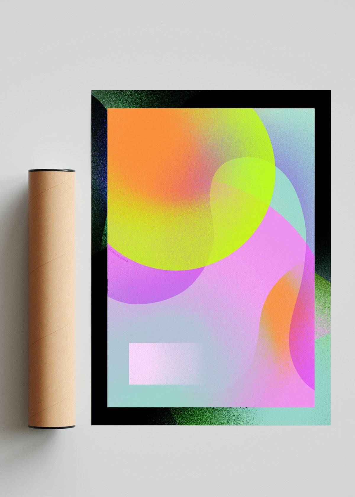 Abstracciones III - Retrato solo print