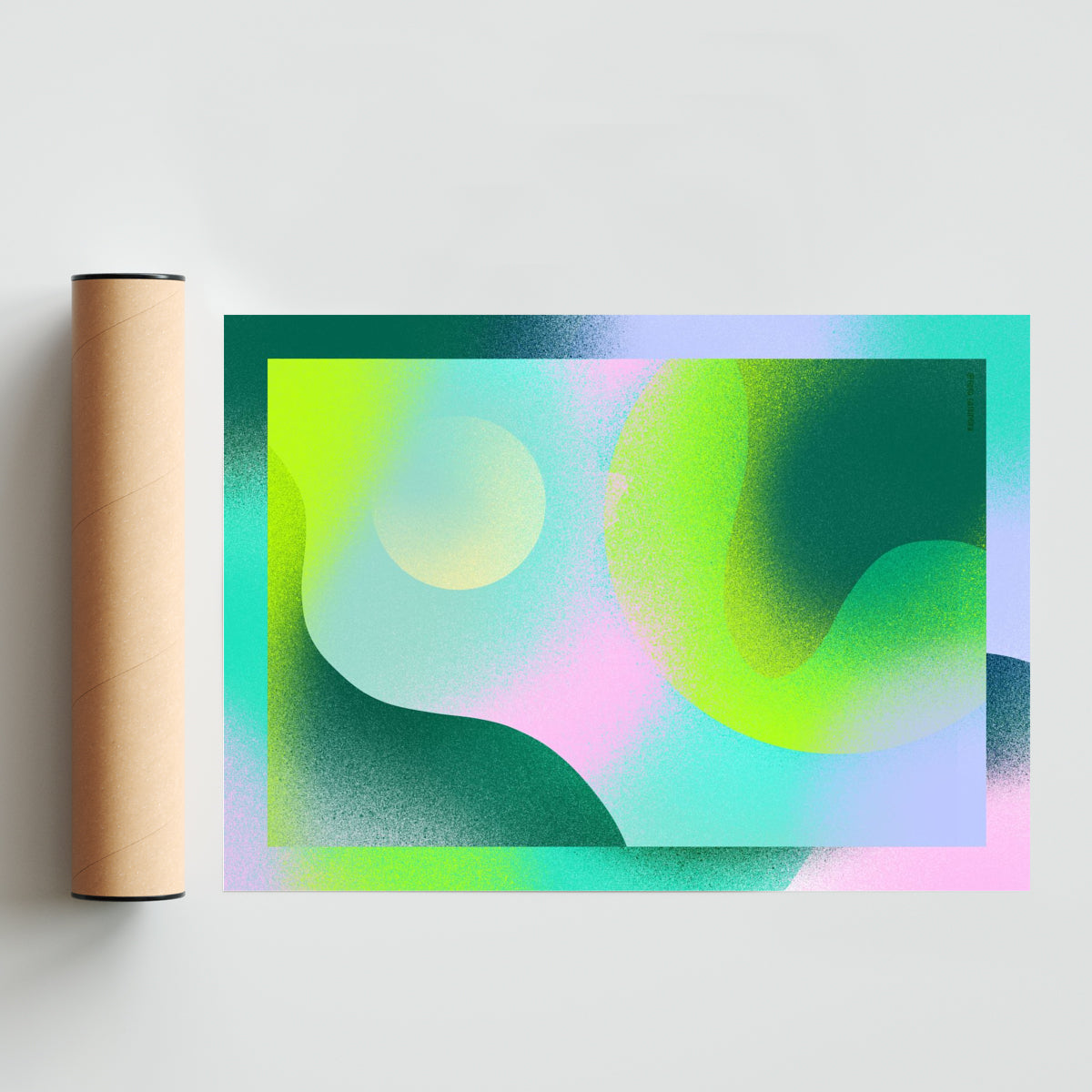 Abstracciones IV - Paisaje Solo print