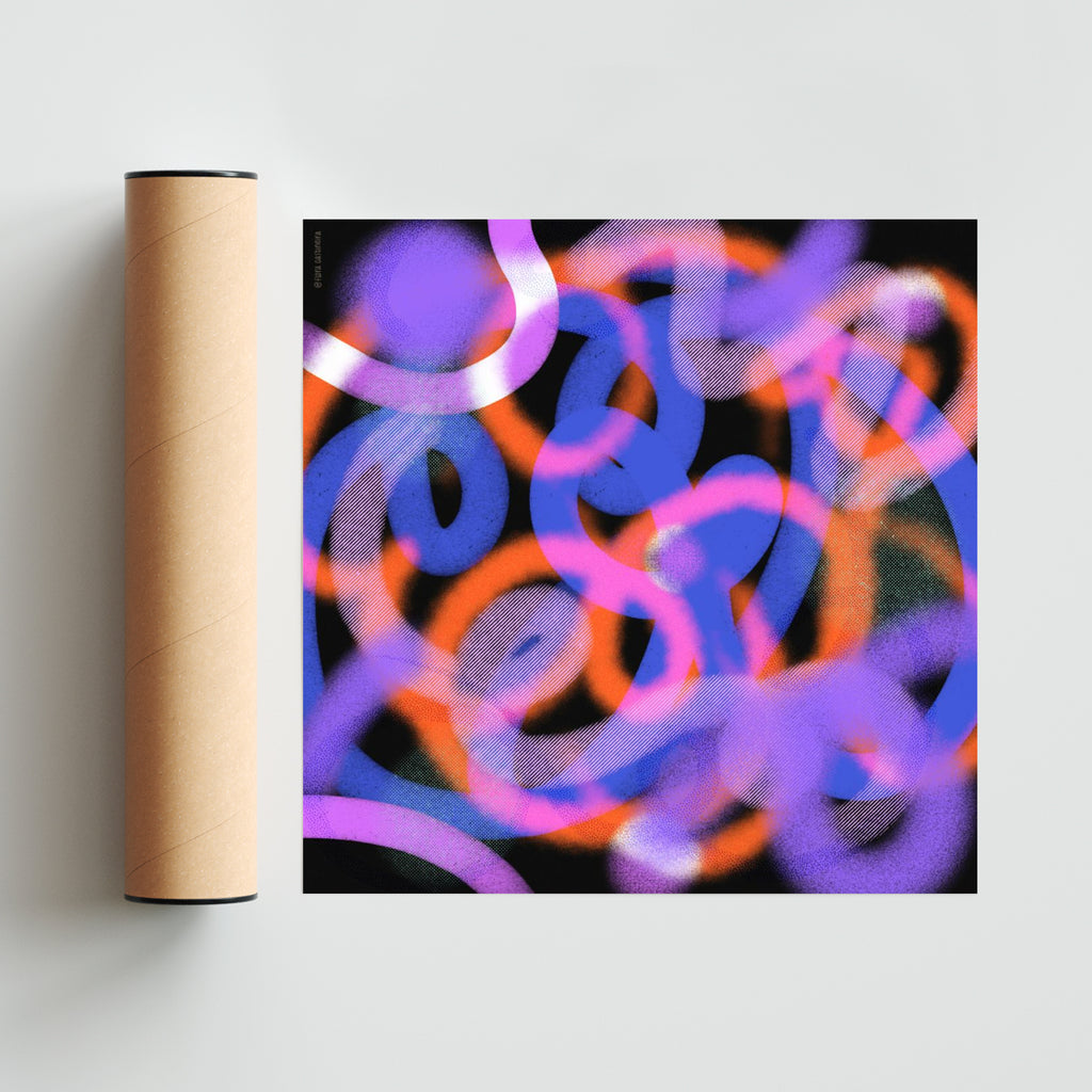 Chaos - Cuadrado solo print