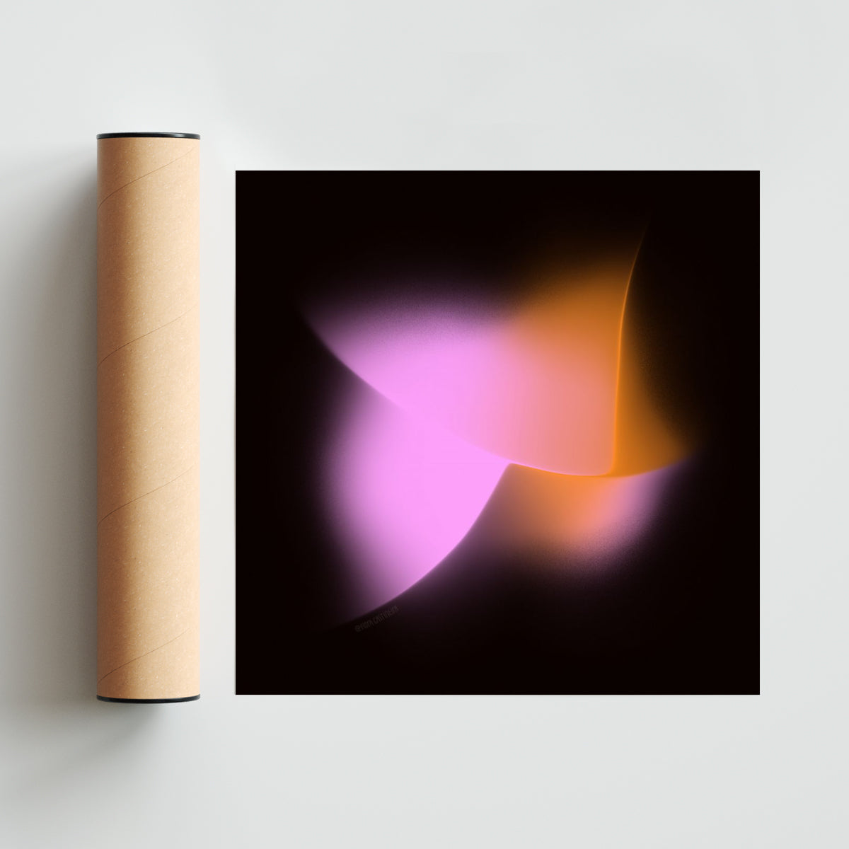 Abstract explorations 01 - Cuadrado solo print