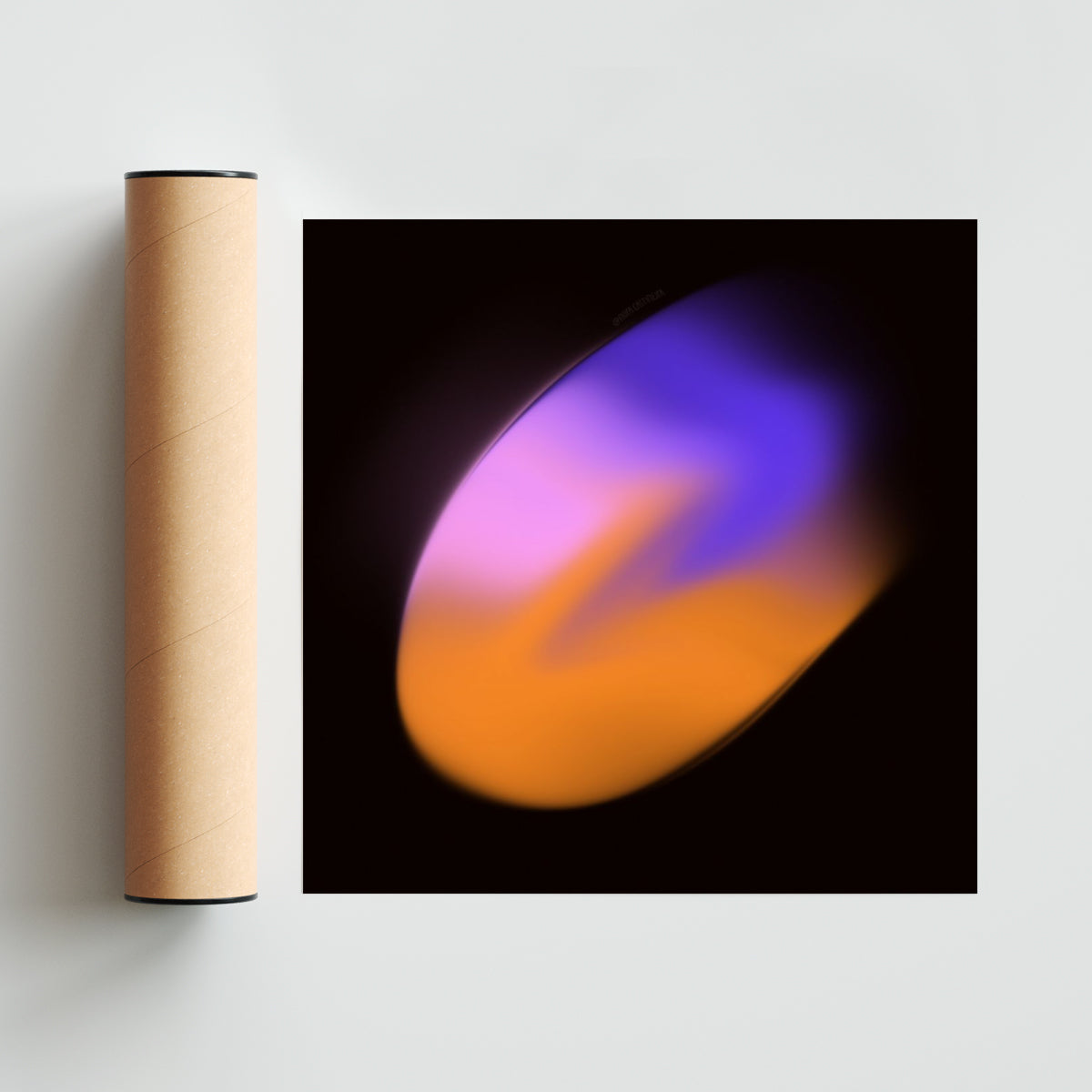 Abstract explorations 02 - Cuadrado solo print
