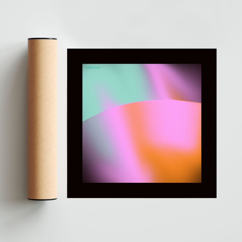 Abstract explorations 03 - Cuadrado solo print