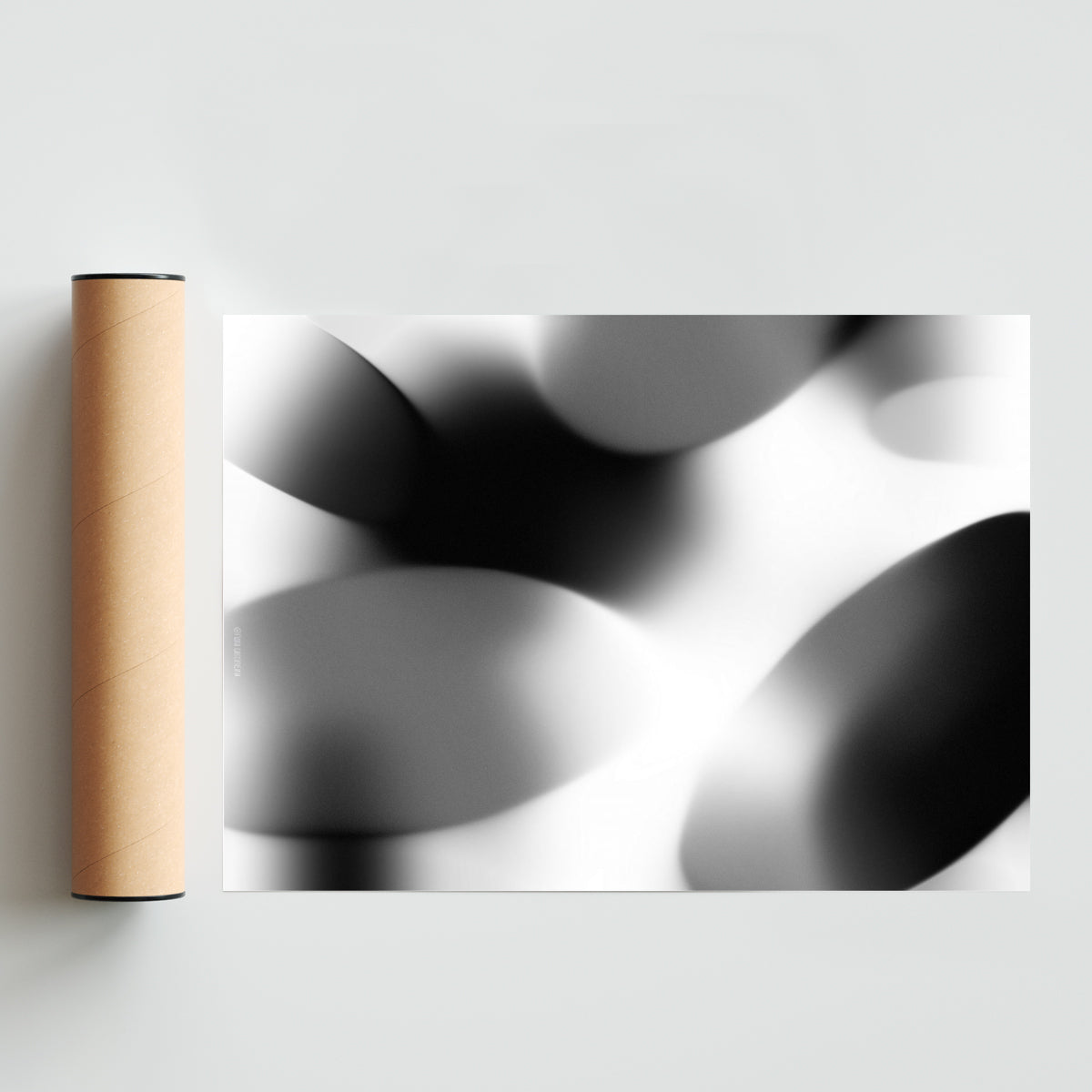Falling - Paisaje Solo print