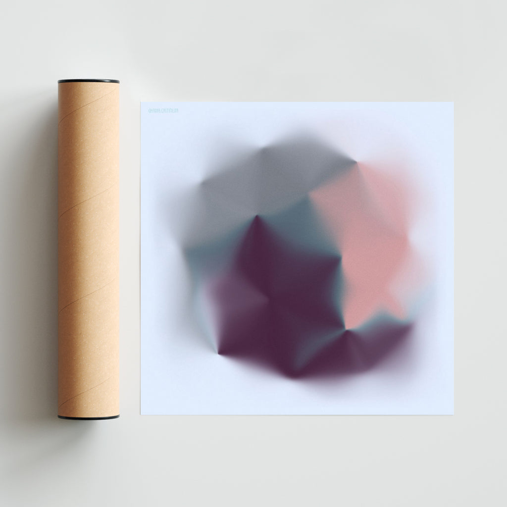 Abstract explorations 04 - alt - Cuadrado solo print