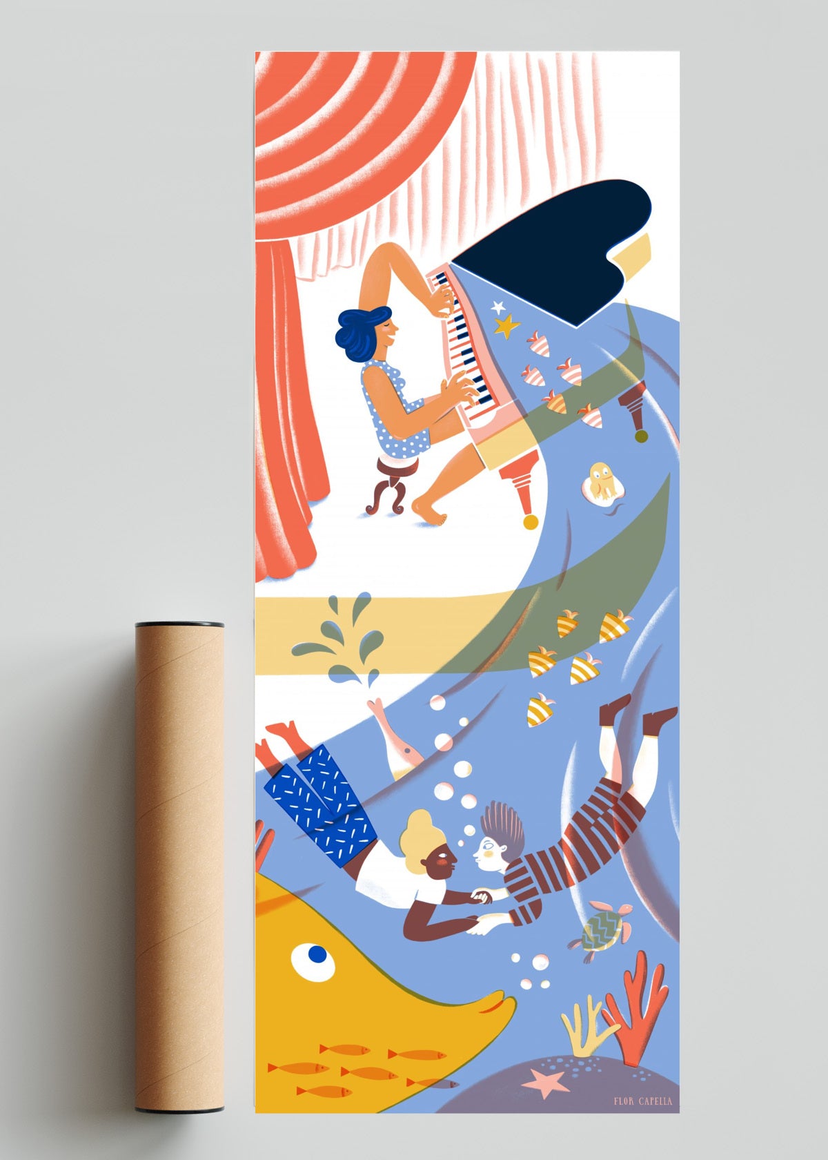 Música (2) - PanoV solo print