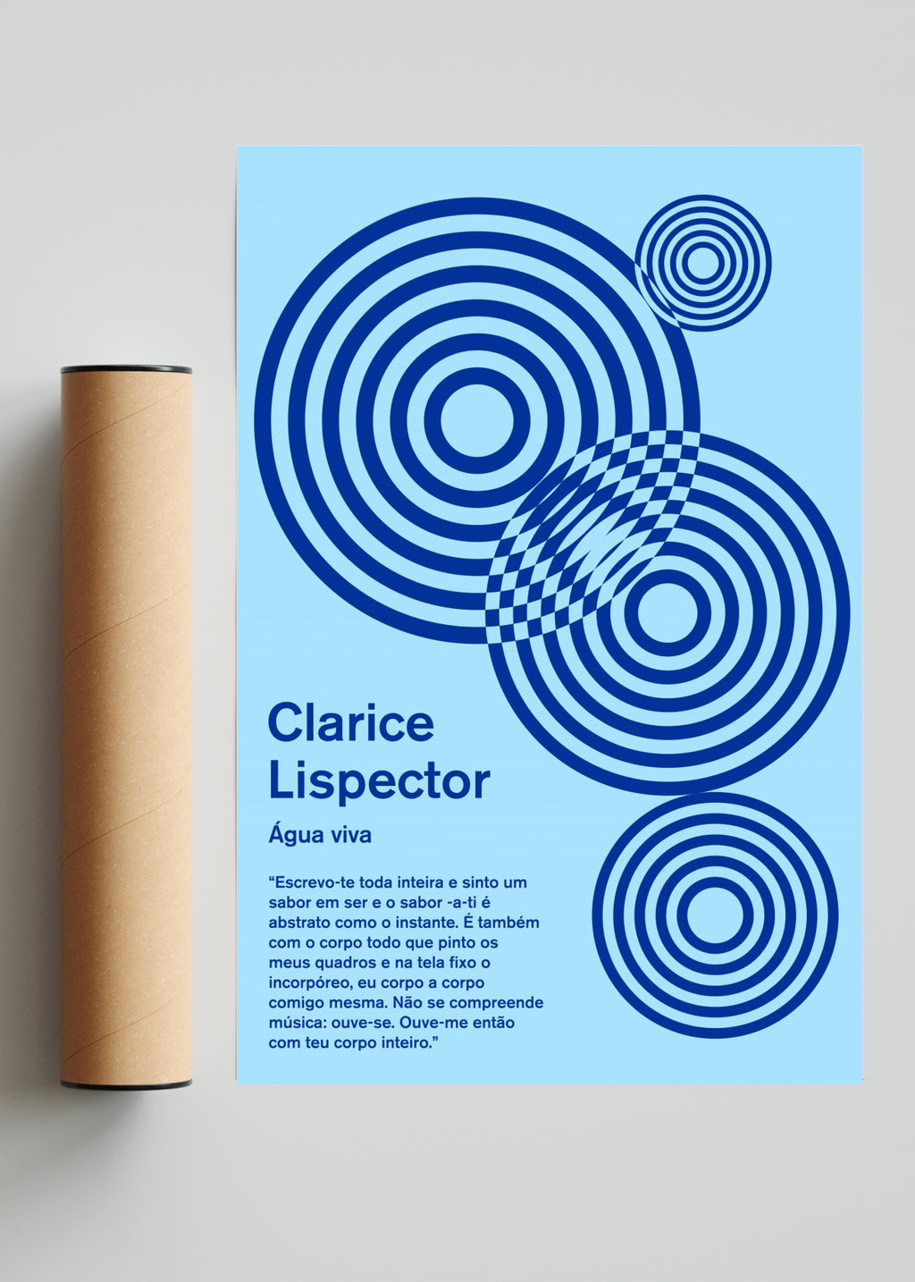 CLARICE LISPECTOR - FotoV Solo print