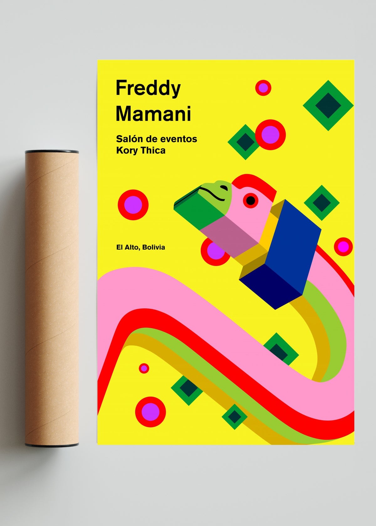 FREDDY MAMANI - FotoV Solo print