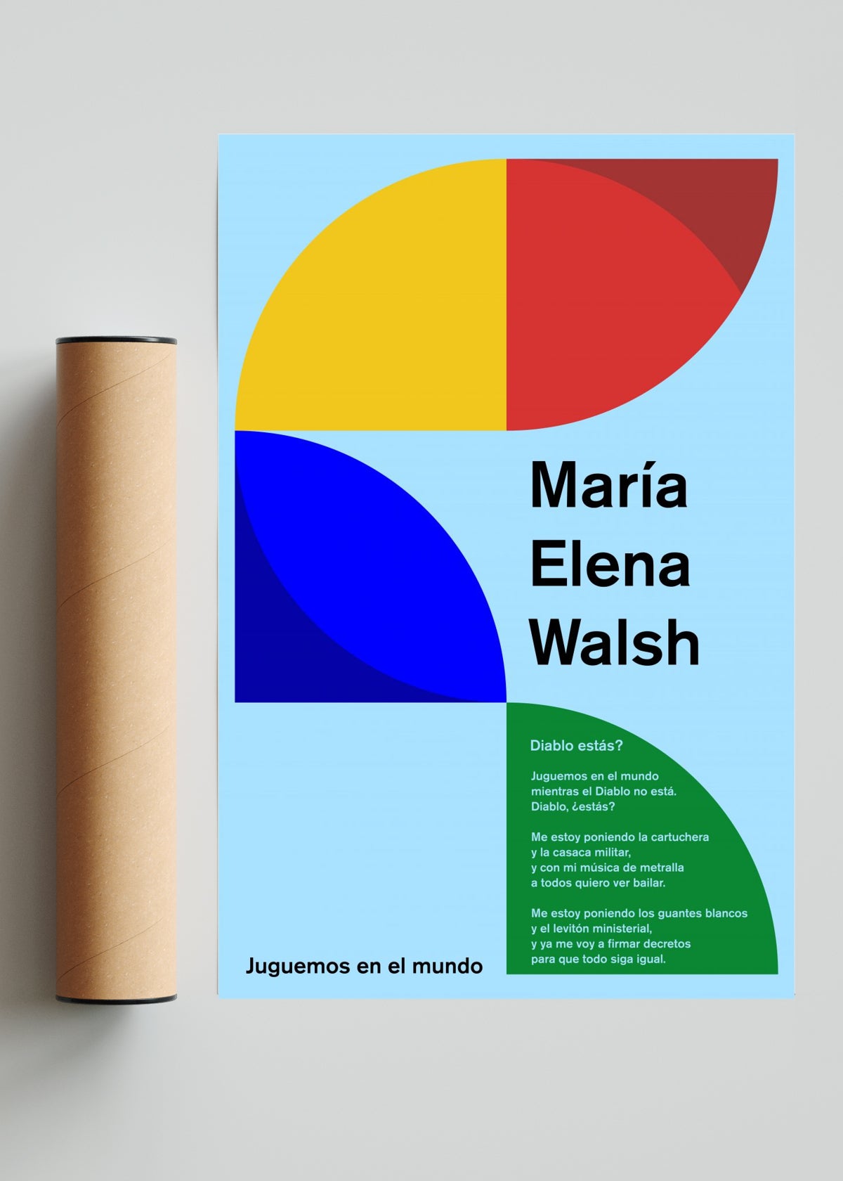 MARÍA ELENA WALSH - FotoV Solo print