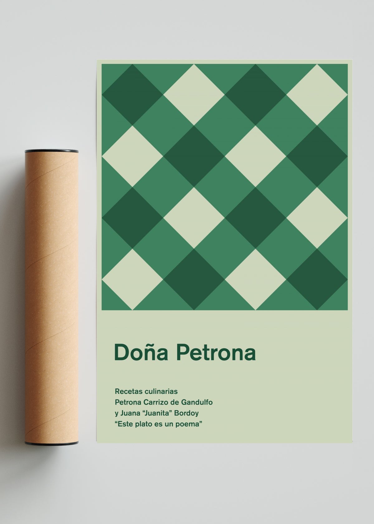 DOÑA PETRONA C. DE GANDULFO - FotoV Solo print