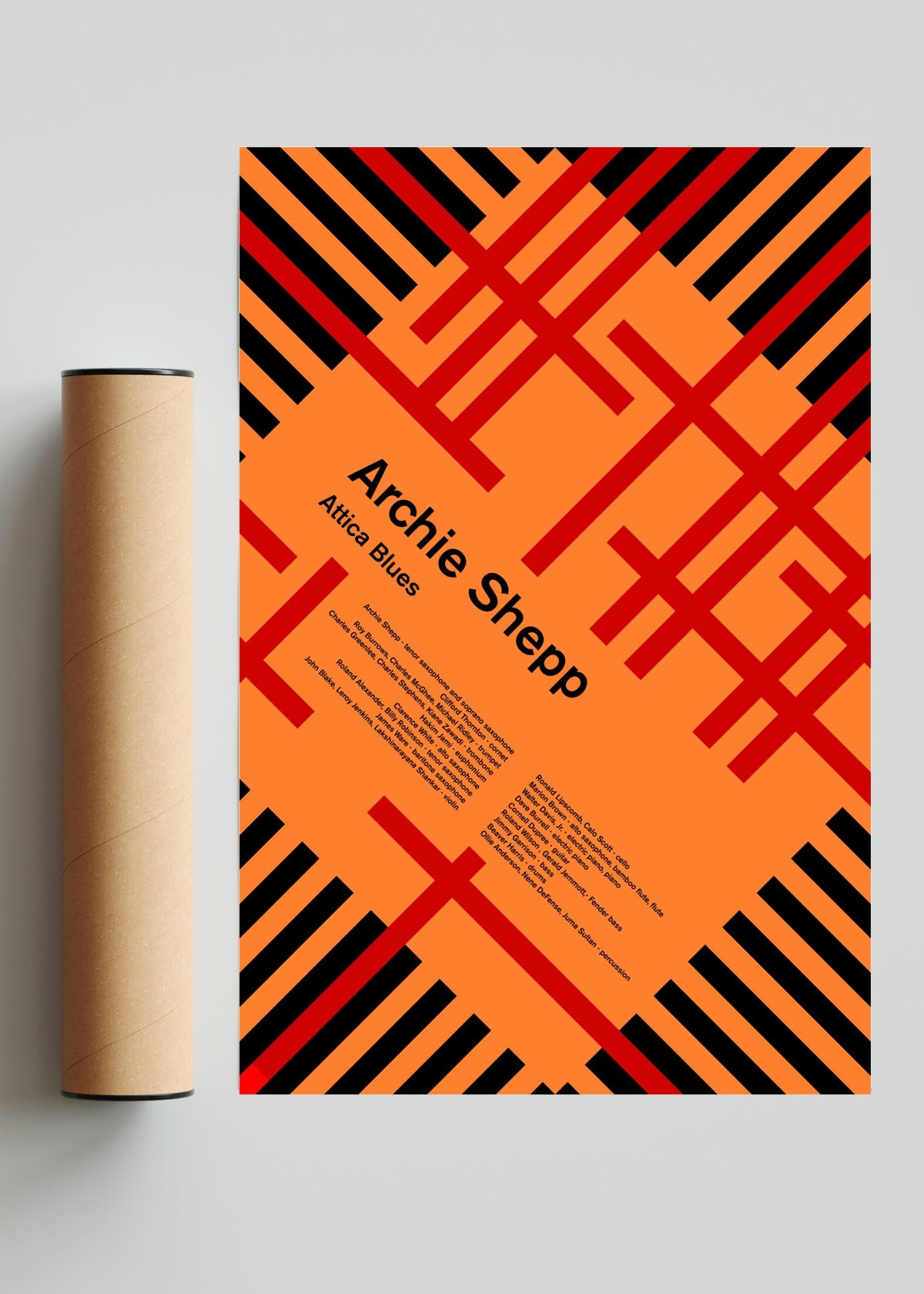 ARCHIE SHEPP - FotoV Solo print