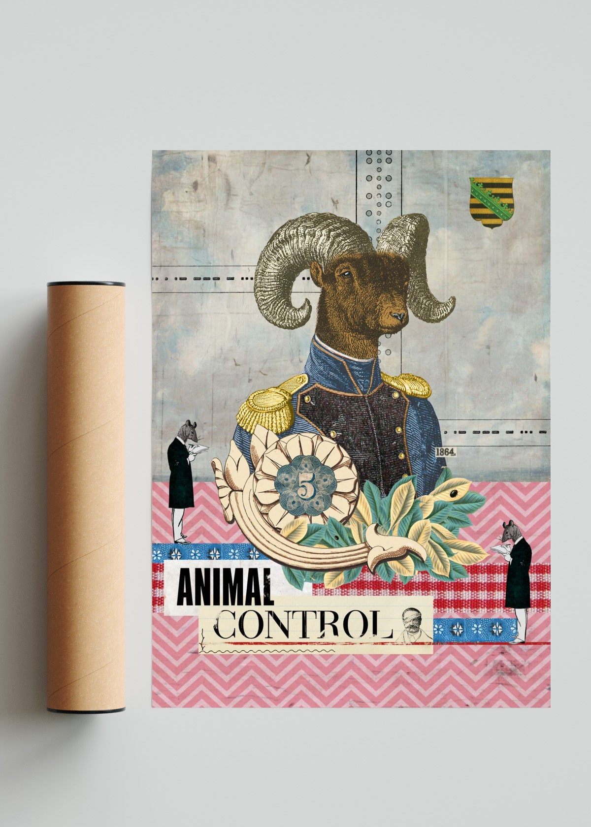 Animal Control I - Retrato solo print