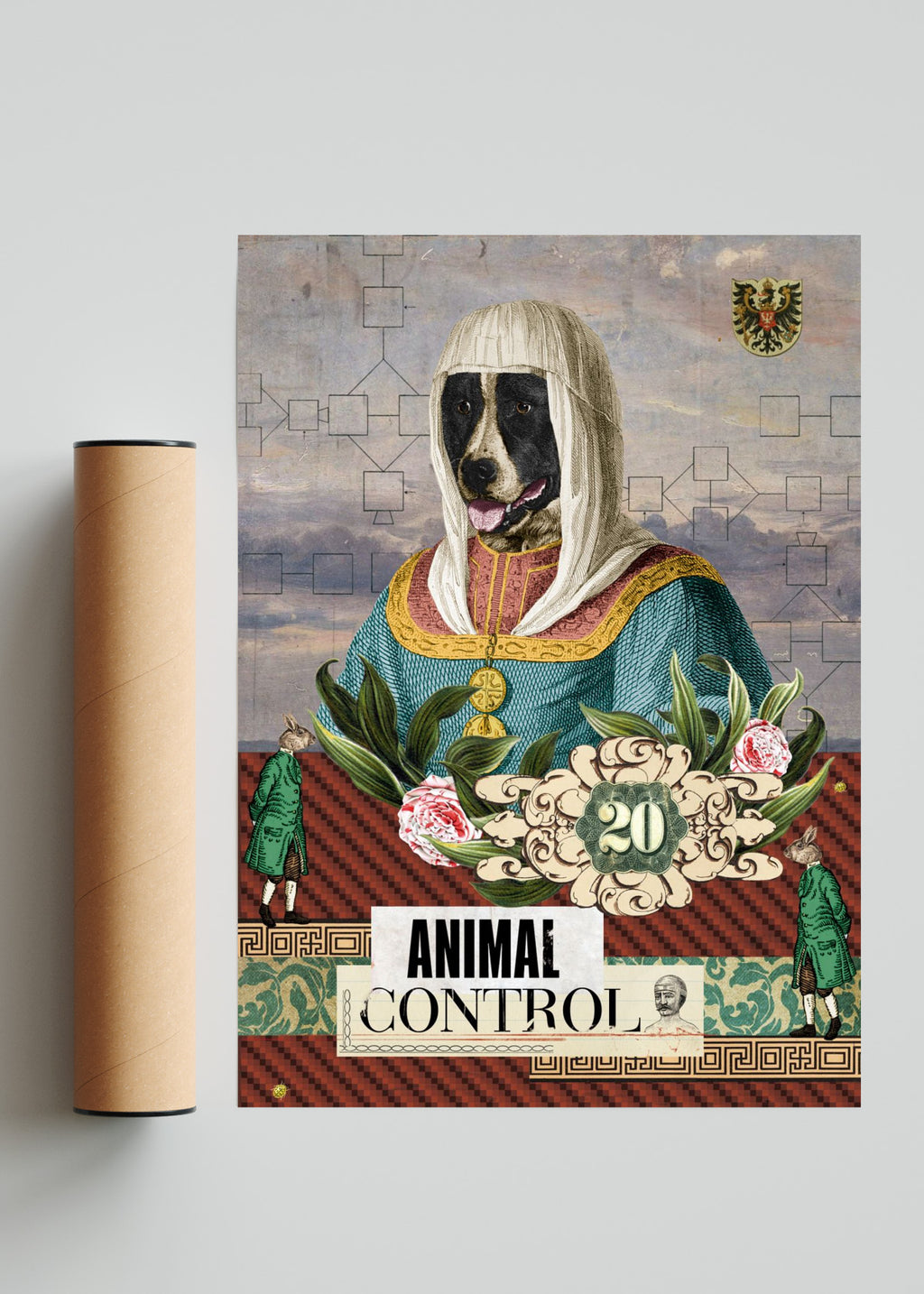 Animal Control IV - Retrato solo print