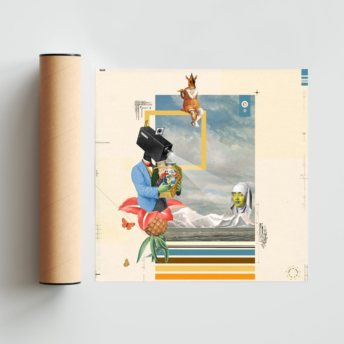 Creación - Cuadrado solo print