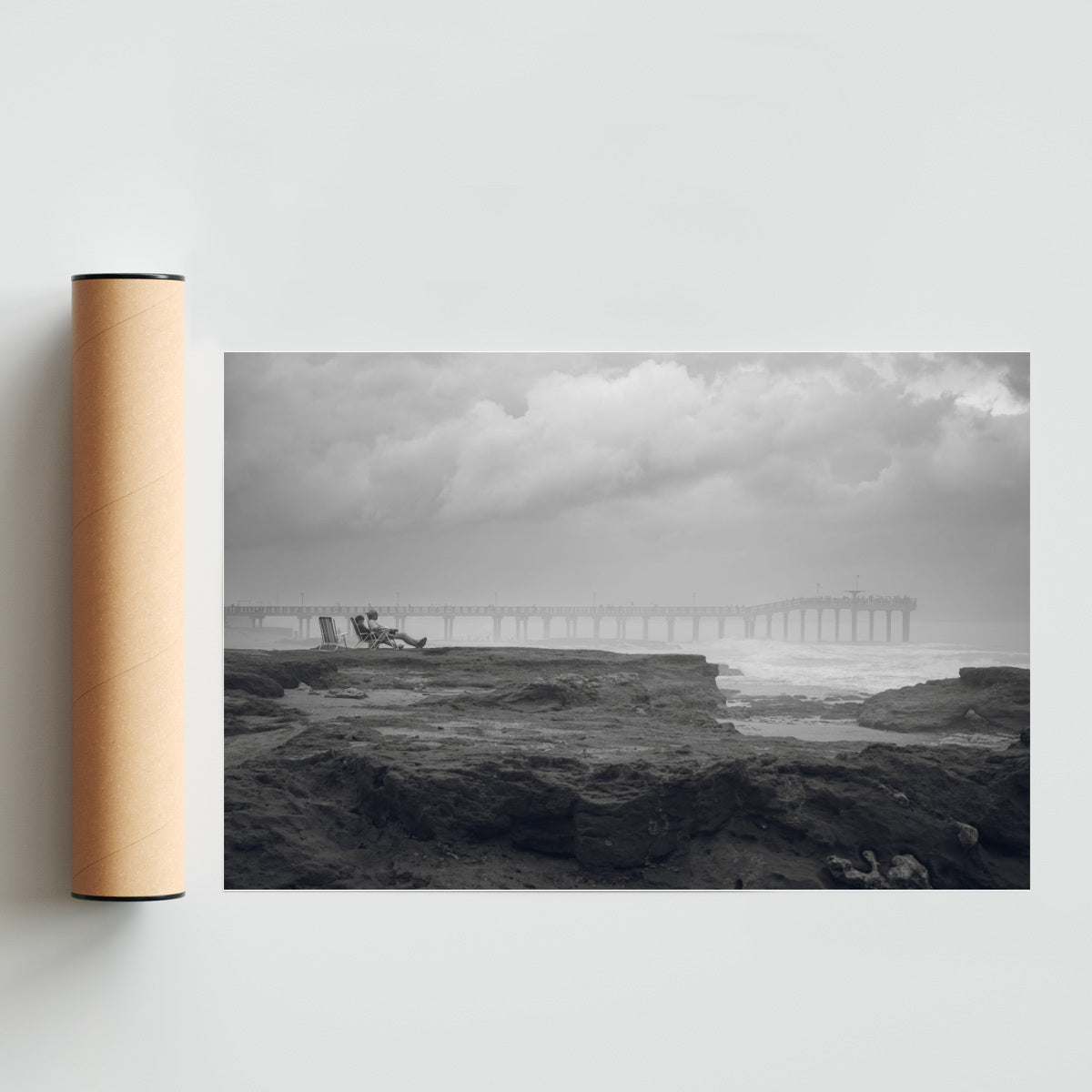 Horizonte costero - FotoH solo print