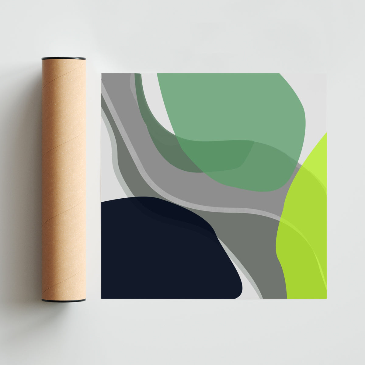 Viento - Cuadrado solo print