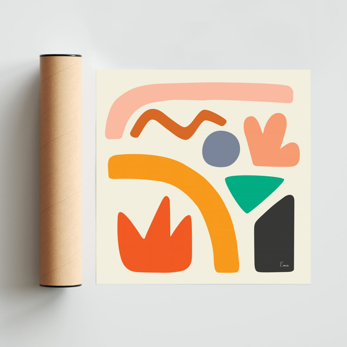 Paseo - Cuadrado solo print