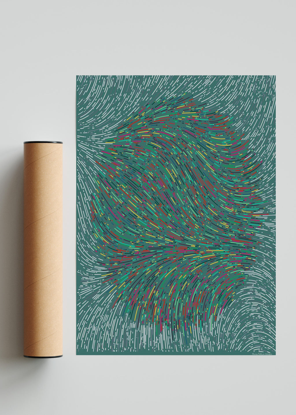 Flowing Fields #8 - Retrato solo print