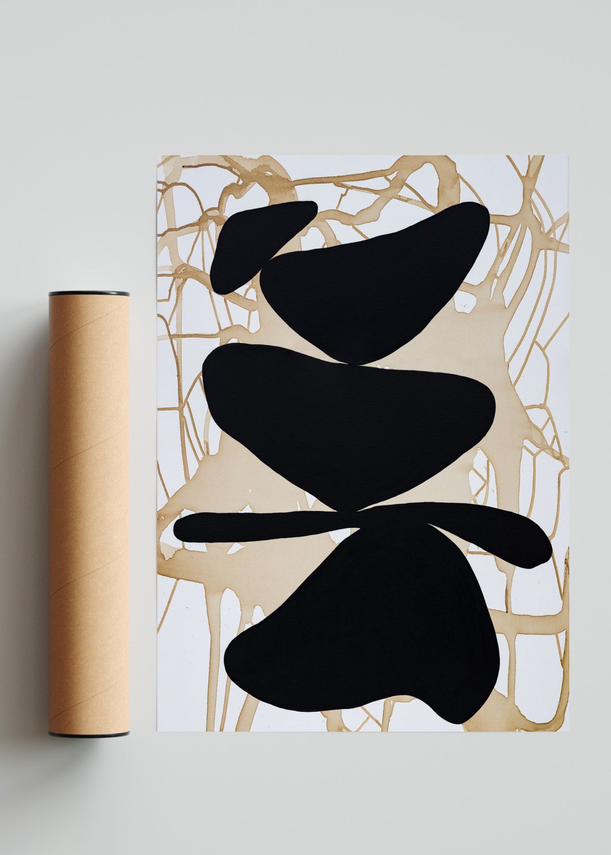 Equilibrio y silencio I - Retrato solo print