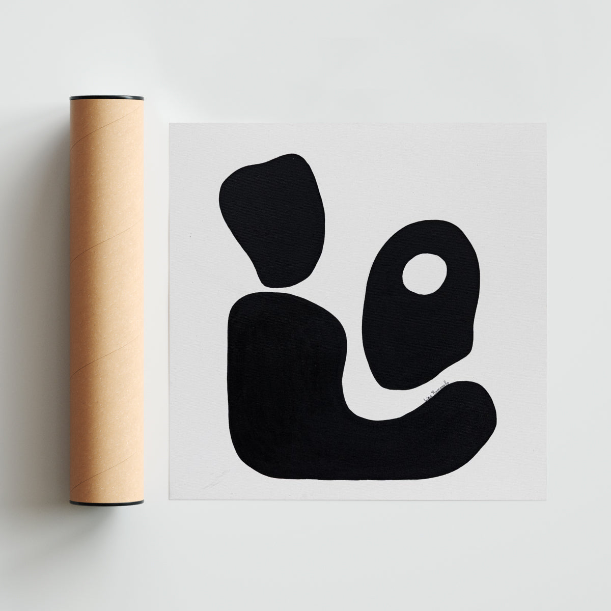 Formas Atemporales I - Cuadrado solo print