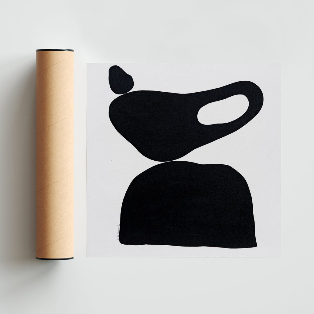 Formas Atemporales IV - Cuadrado solo print