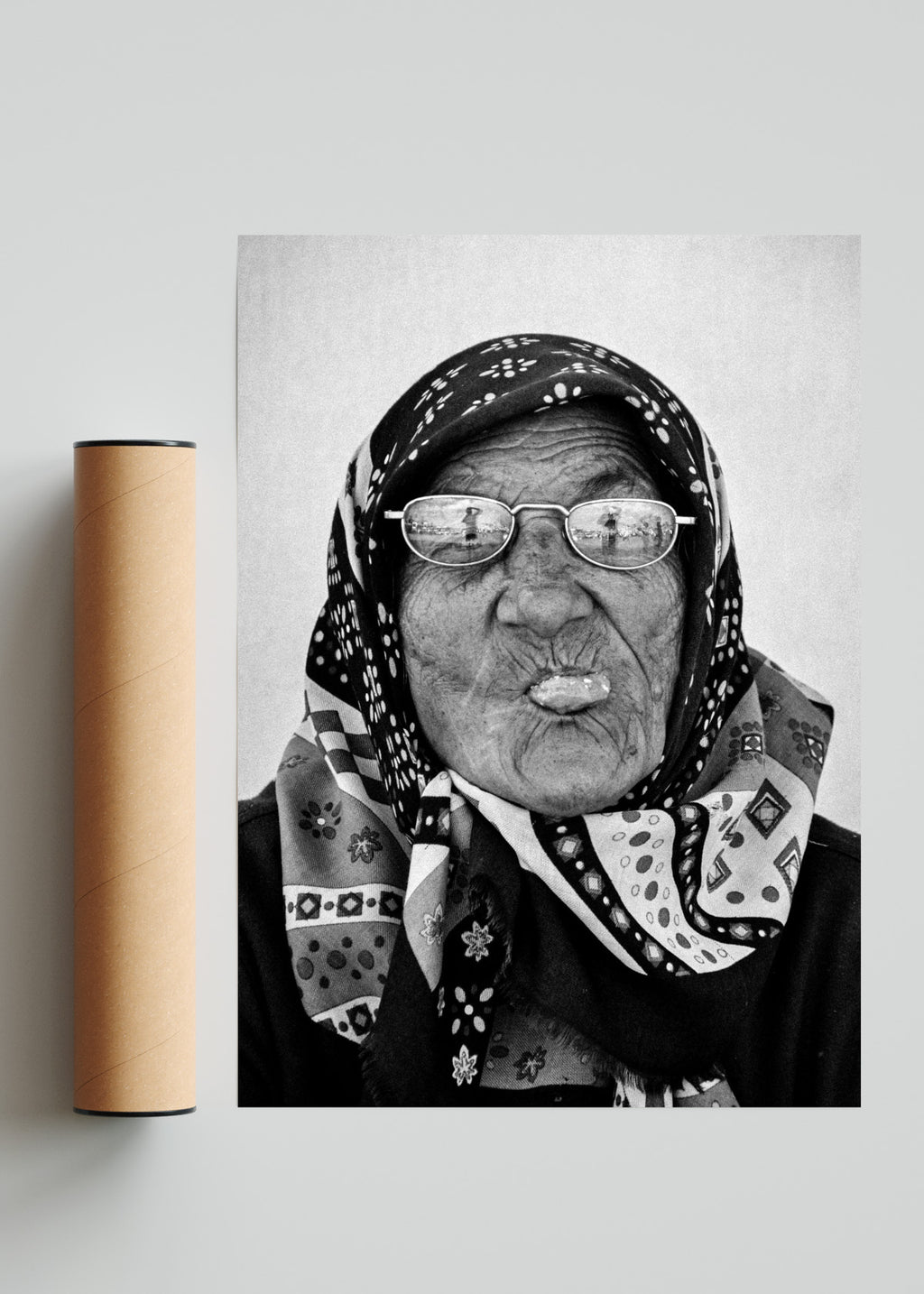 Burlándome de vos - Retrato solo print