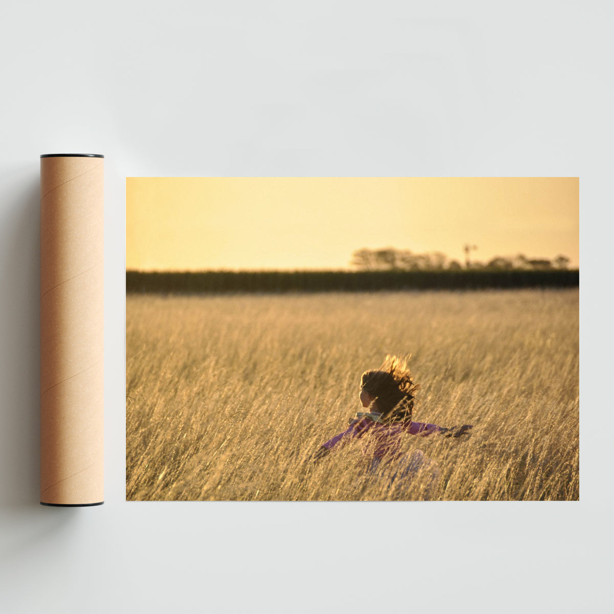 Tiempo de volar - Paisaje Solo print