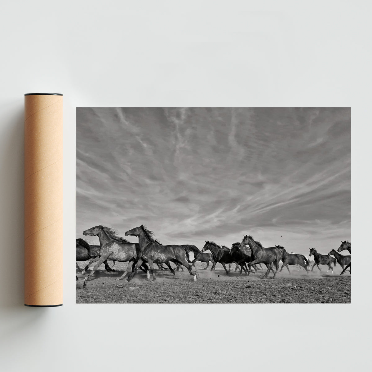 Sea como sea, dónde sea, pero juntos - Paisaje Solo print