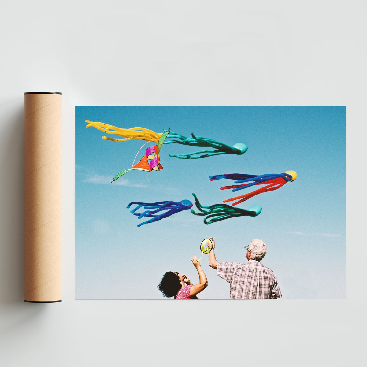 Te invito a volar - Paisaje Solo print