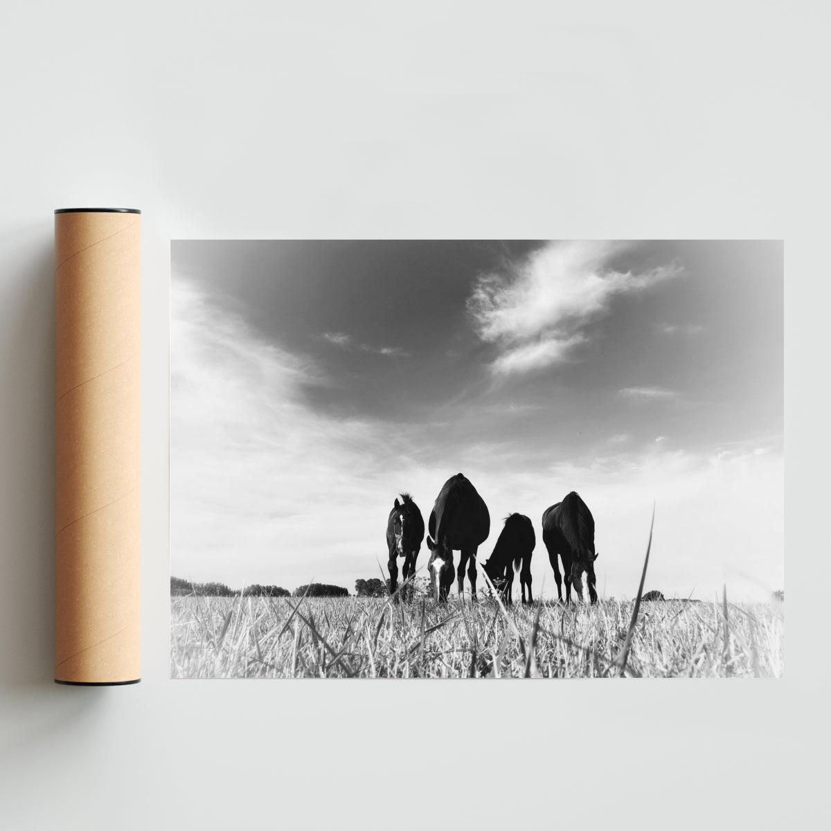 Tenedor libre - Paisaje Solo print