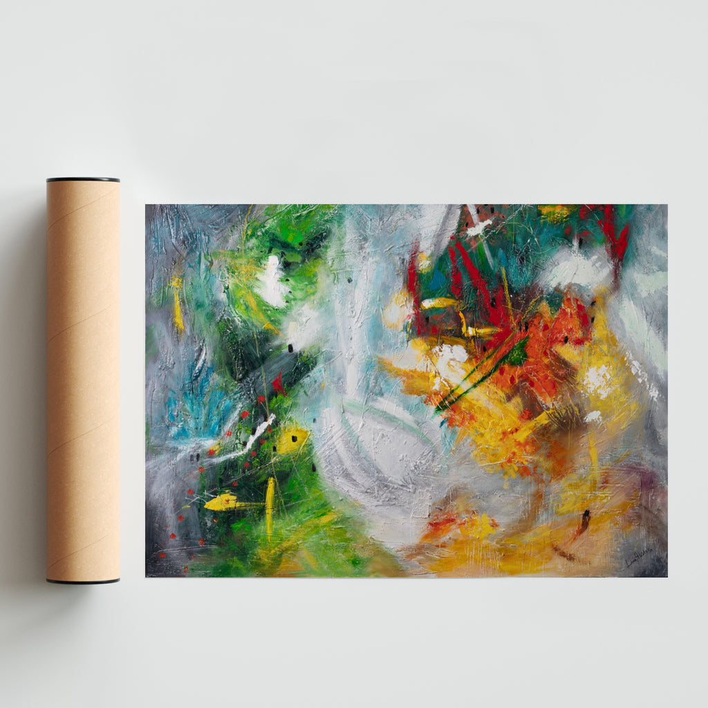 El Renacimiento de la Luz - Paisaje Solo print