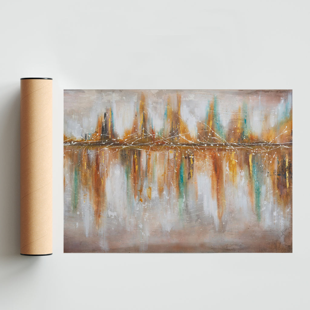 El pulso de la vida - Paisaje Solo print