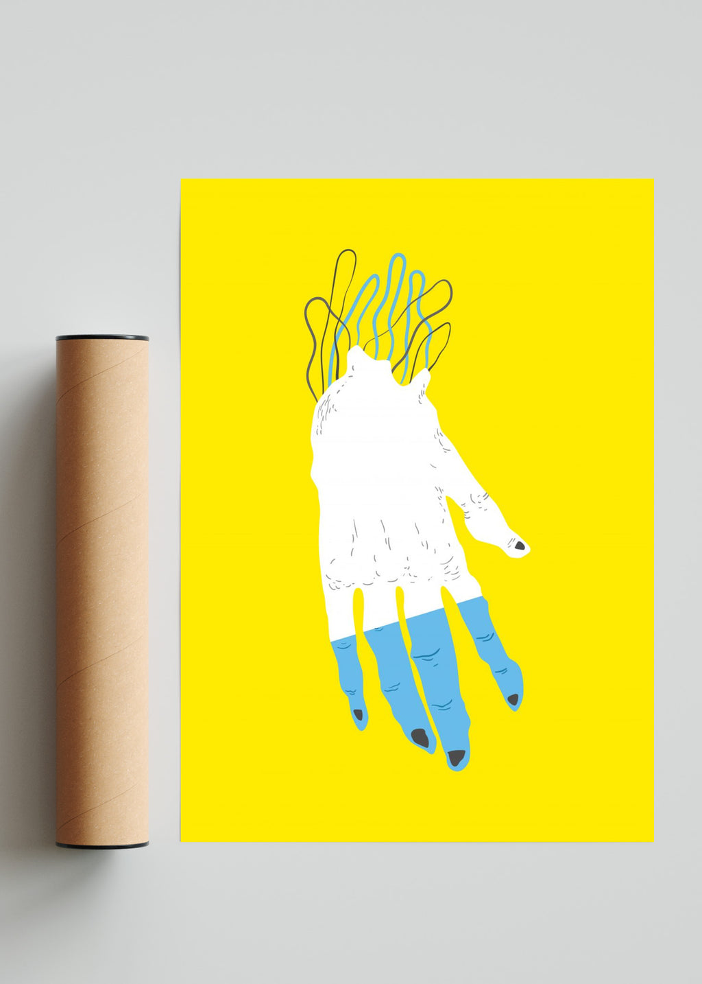 MANOZ - Retrato solo print