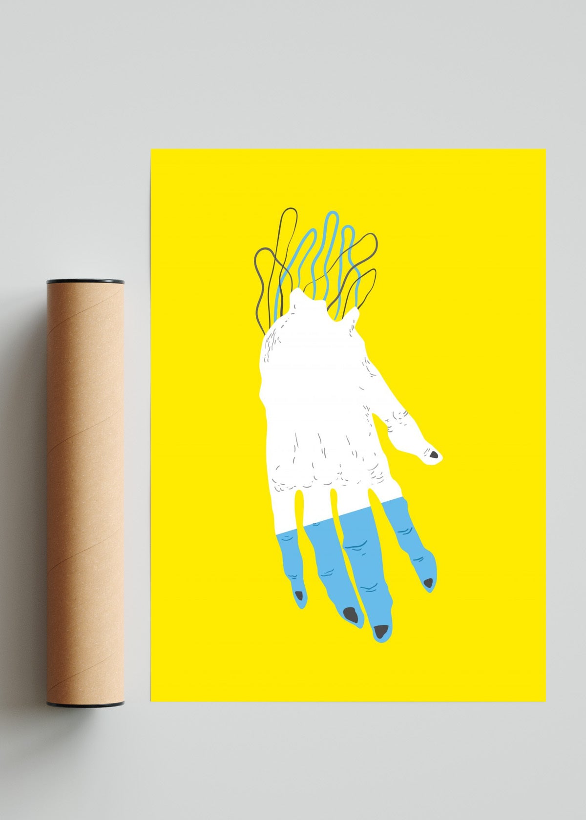 MANOZ - Retrato solo print