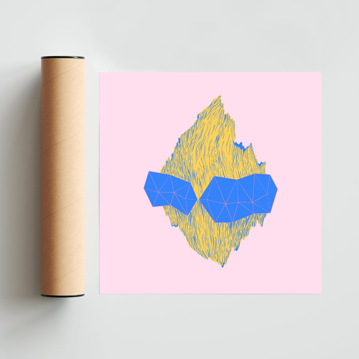 Madstract - Cuadrado solo print