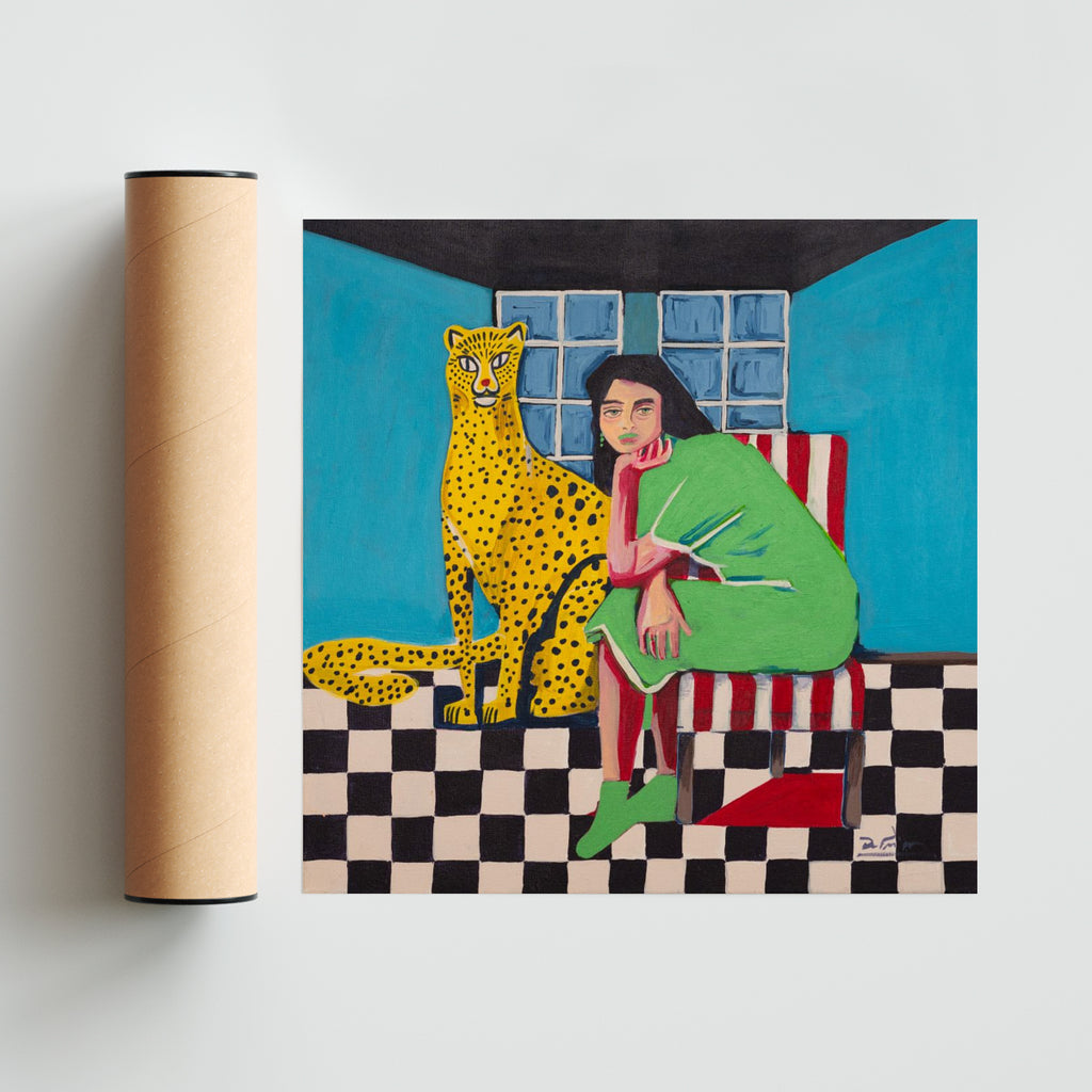 Espera. - Cuadrado solo print