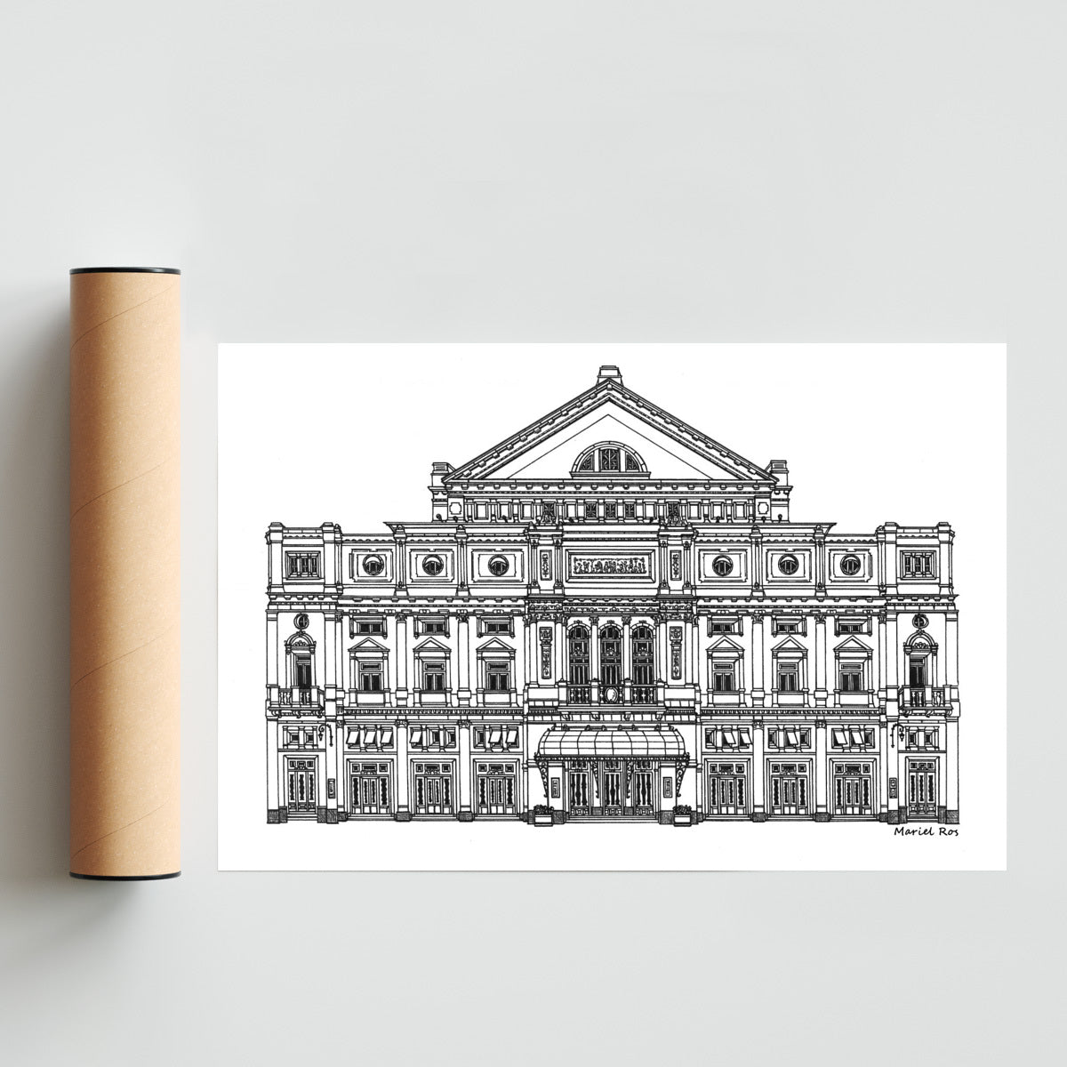 Teatro Colón - FotoH solo print