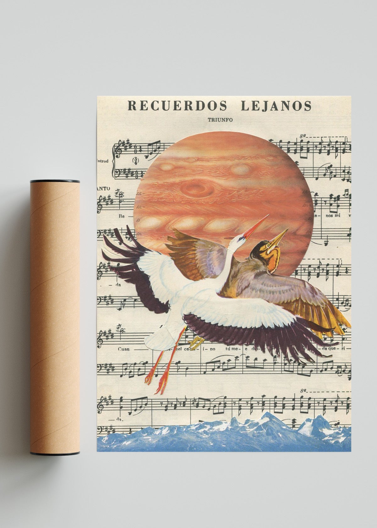 Recuerdos lejanos - Retrato solo print