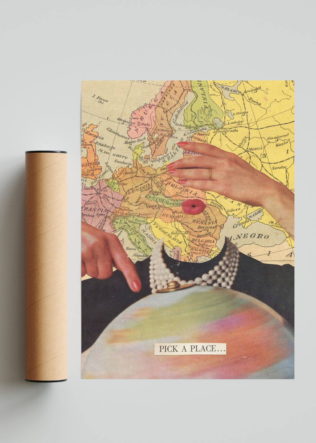 Yugoslavia - Retrato solo print