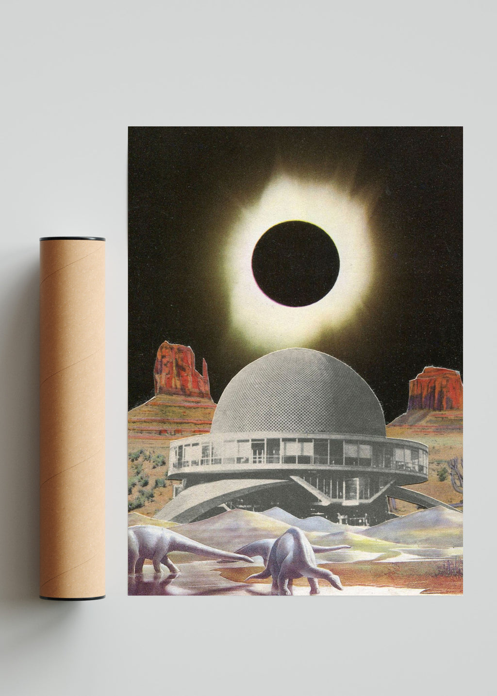 Una tarde en el Planetario - Retrato solo print