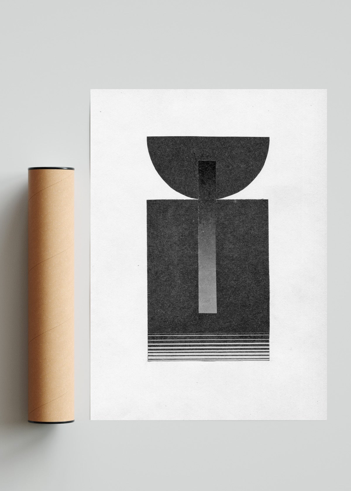 Sin título. - Retrato solo print