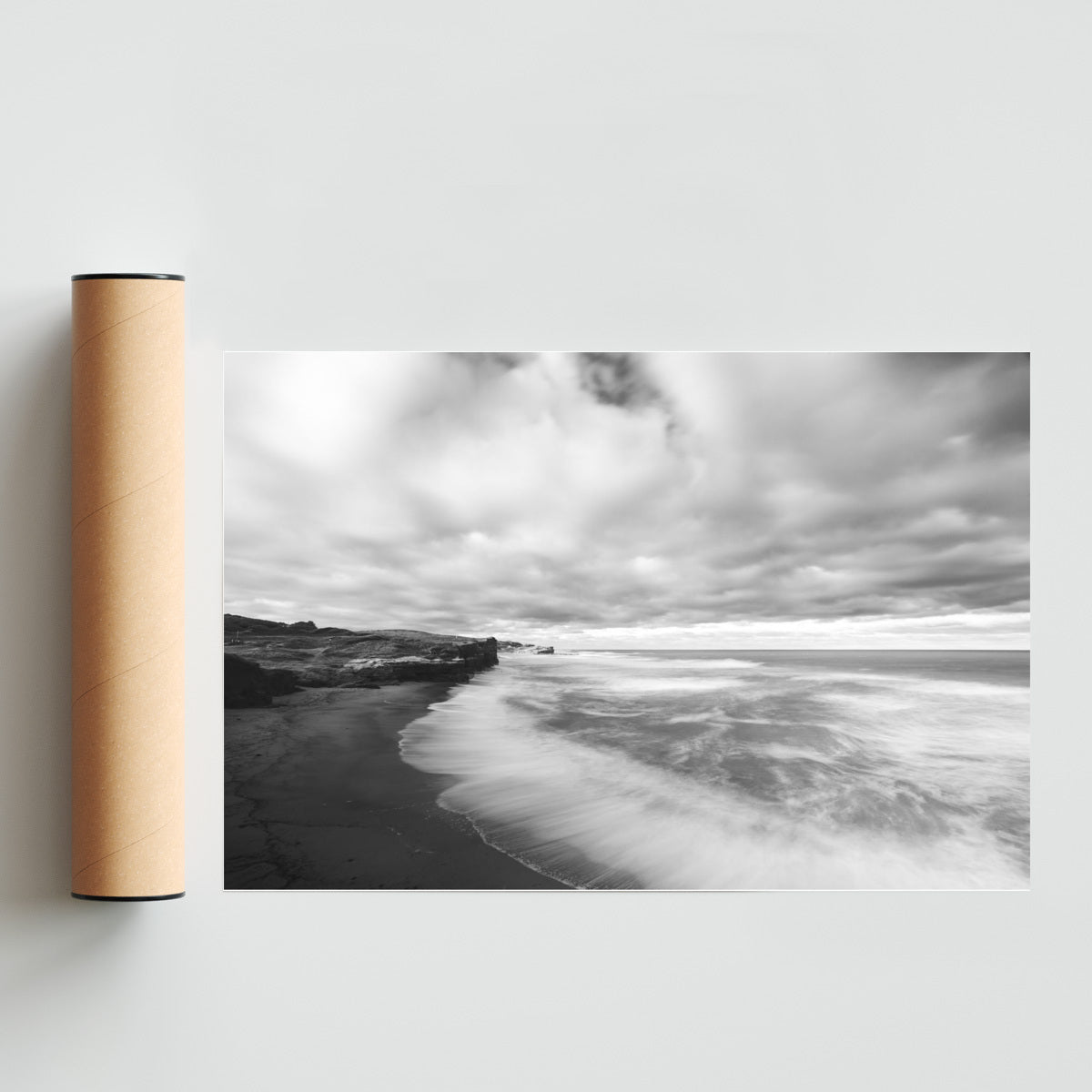 Atardecer en la playa - FotoH solo print
